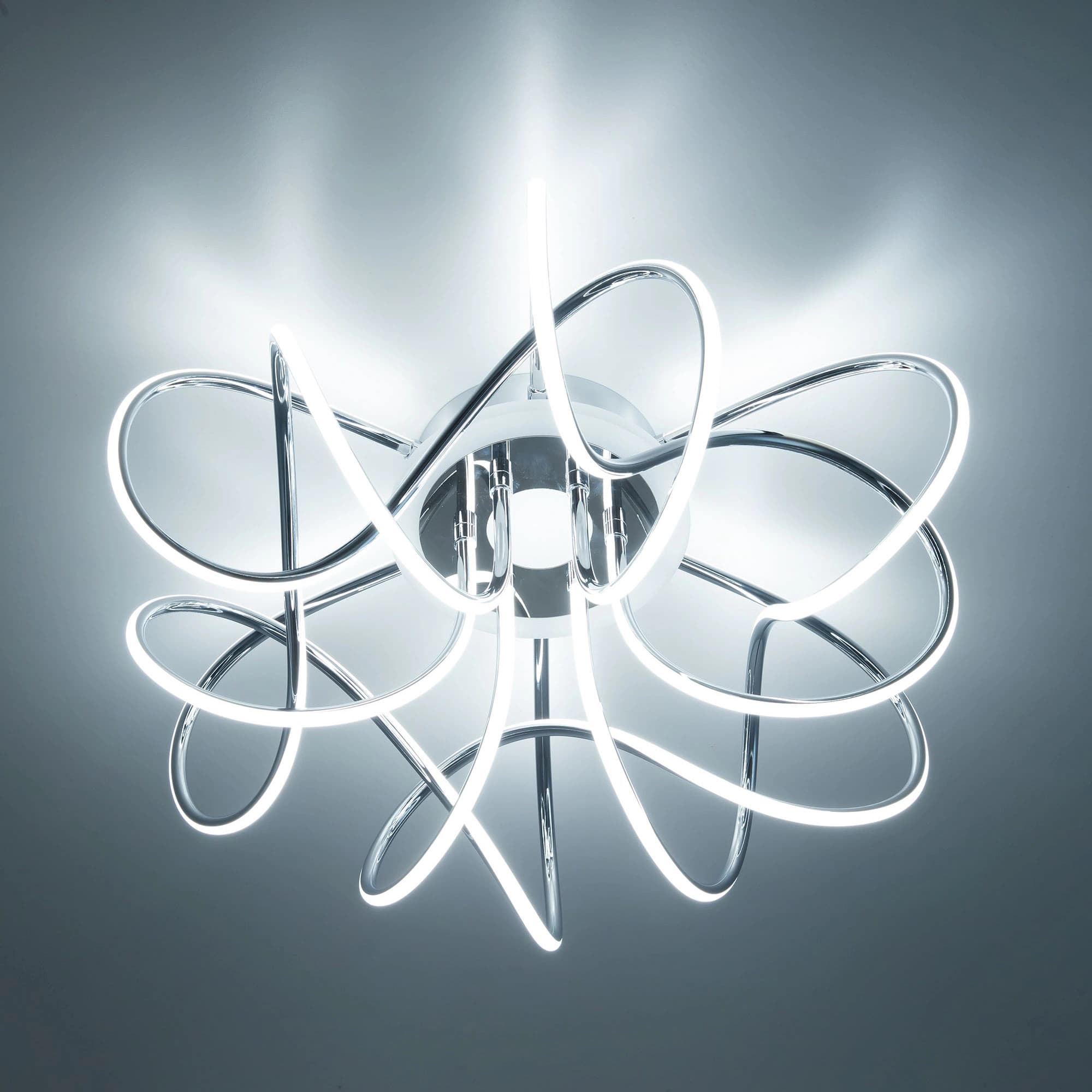 Citilux  Джемини Хром Смарт RGB Светильник Люстра CL229A161E — миниатюра 22