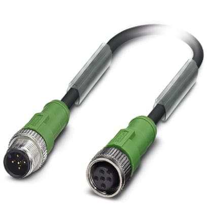 Phoenix Contact SAC-5P-M12MS/3,0-PUR/M12FS Кабель для датчика / исполнительного элемента 1681619