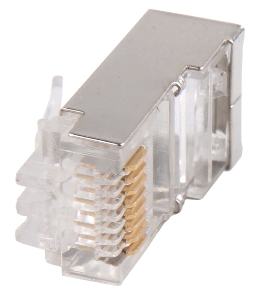 IEK Разъём RJ-45 FTP для кабеля категория 5Е GENERICA CS3-1C5EF-G