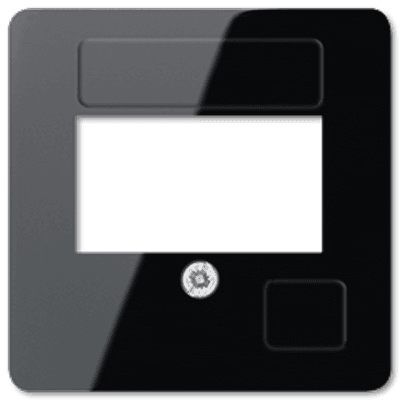JUNG Центральная плата для USB, чёрная 169TSW