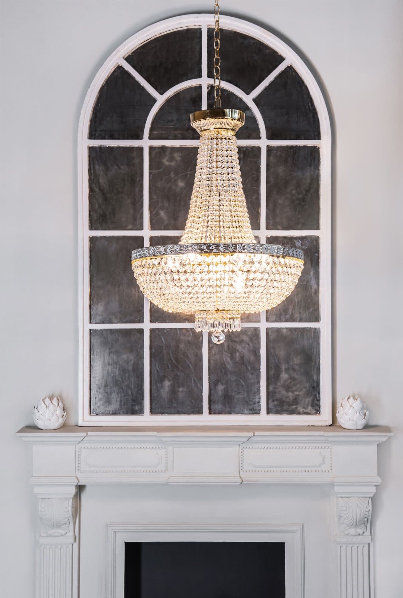 Maytoni Royal Classic Bella Золото Люстра 8xE14 60W DIA750-TT50-WG — миниатюра 4