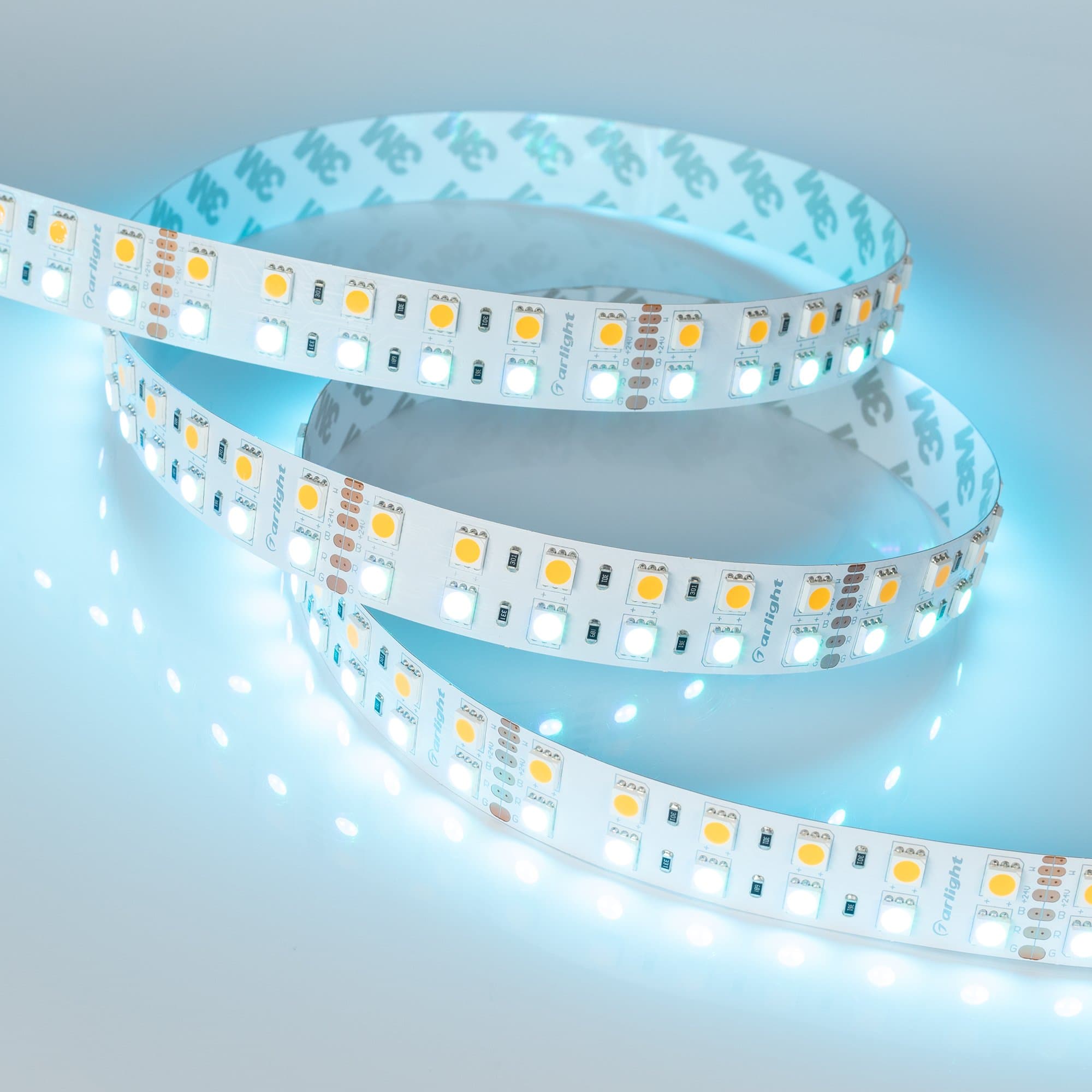 Arlight Светодиодная лента RT-B144-19mm 24V RGBW-Warm (32 W/m, IP20, 5060, 5m) (Открытый) 012327(2) — миниатюра 9