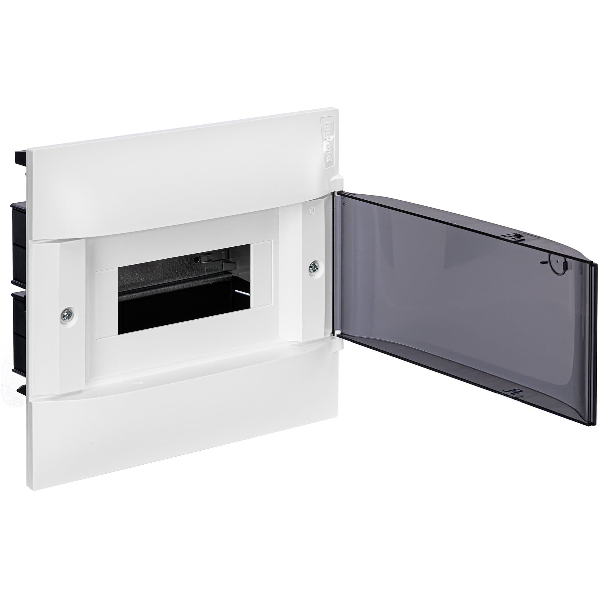 Legrand Practibox S Пластиковый щиток Встраиваемый 1X8 Дымчатая дверь 134558 — миниатюра 2