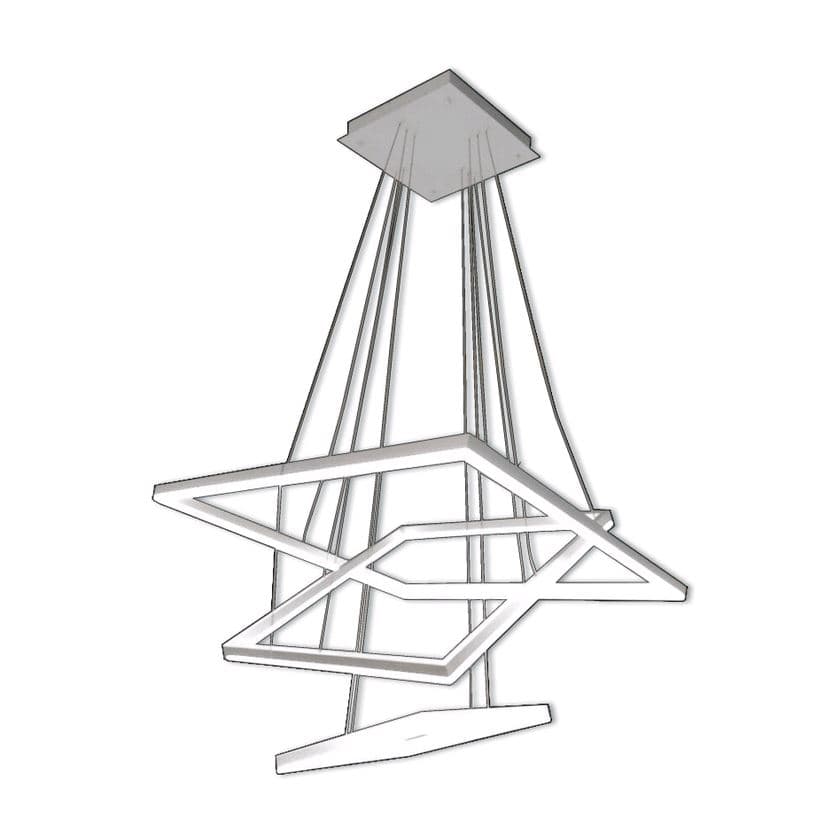 Kink Light 08201,01(4000K) Подвес Альтис белый w80+60+40 h110 Led 110W (4000K)