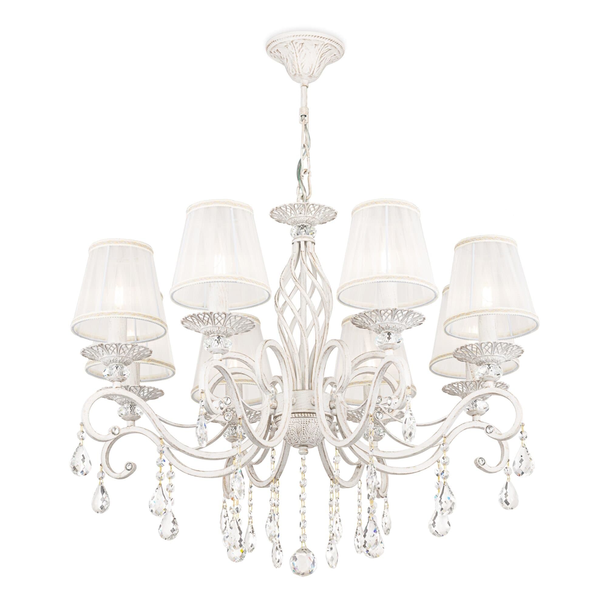 Maytoni Elegant Grace Белый с Золотом Люстра 8xE14 40W ARM247-08-G — миниатюра 3