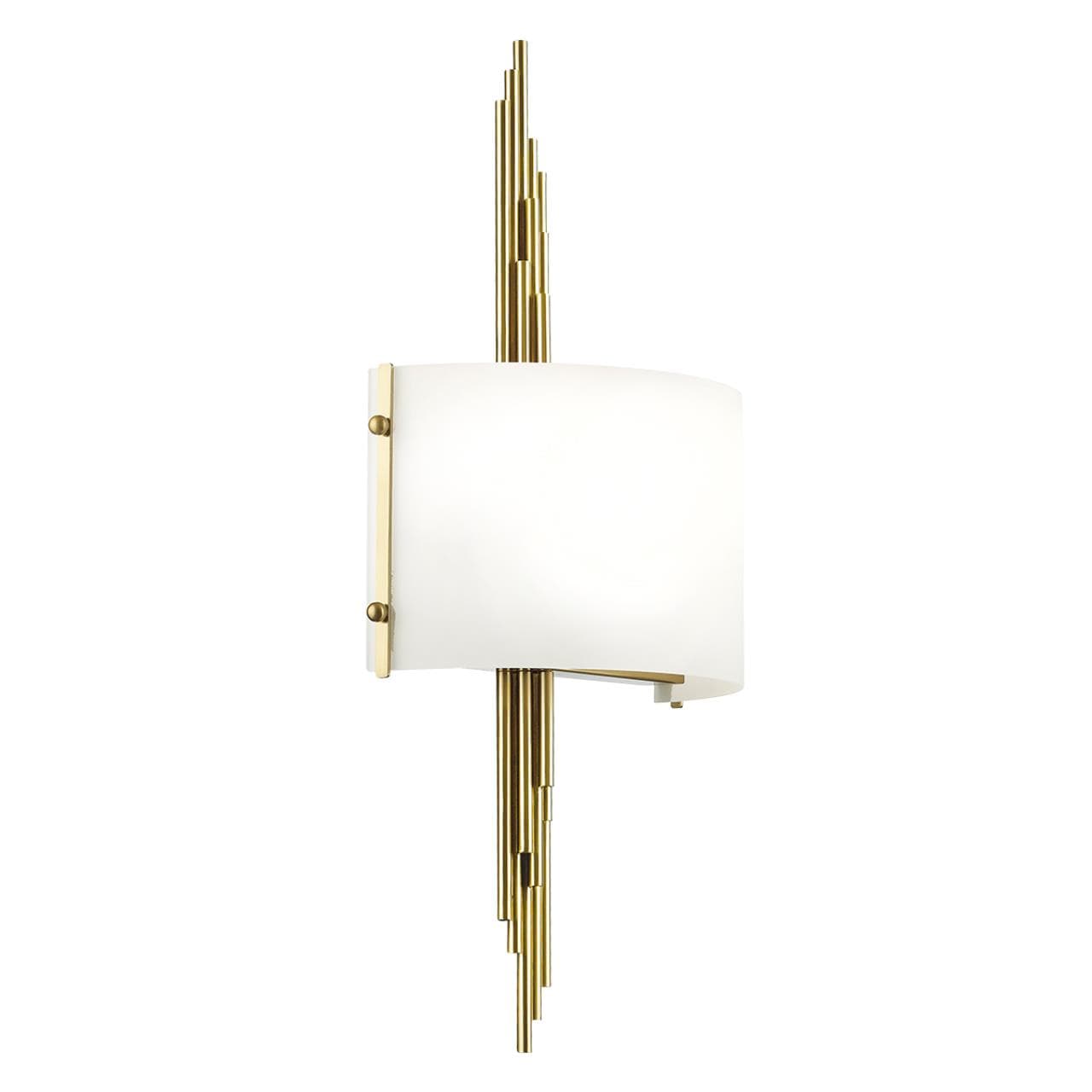 Odeon Light 5415/2WA MODERN ODL_EX23 39 бронзовый/белый матовый/металл/стекло Бра E27 2*40W MARGARET — миниатюра 1