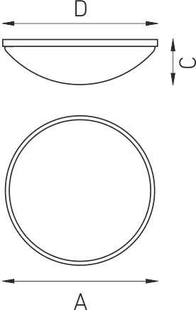 СТ NESO PLUS S 280/100 CH светильник 1488000010 — миниатюра 2