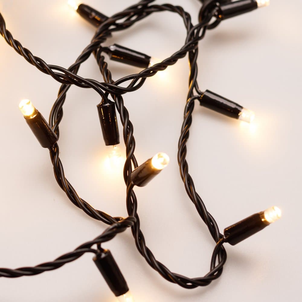 Arlight Светодиодная гирлянда ARD-STRING-PRO-10000-BLACK-100LED-STD WARM (230V, 7W) (Ardecoled, IP65) 025824 — миниатюра 2
