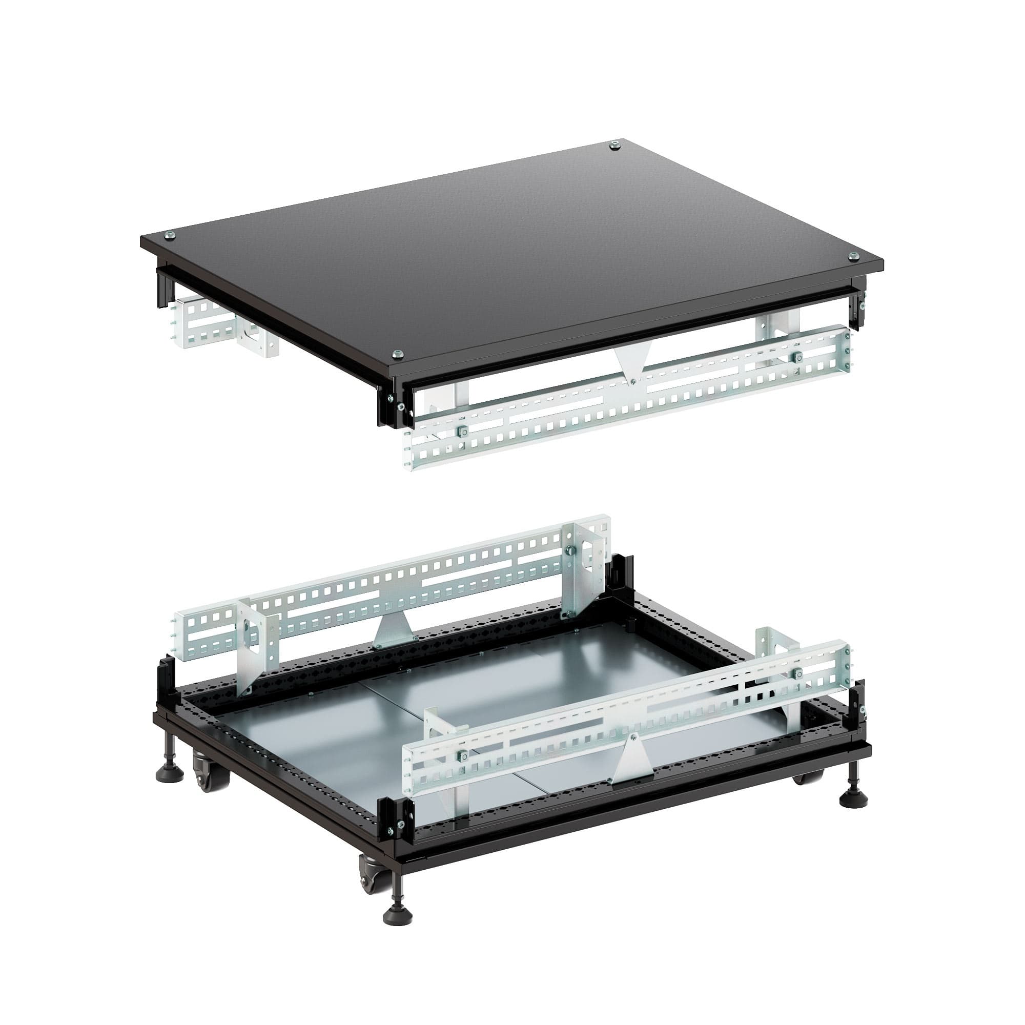 DKC Крыша основание сплошные IT-CQE 800x800, RAL9005 — миниатюра 1