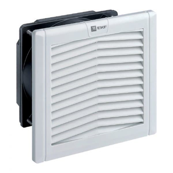 EKF PROxima Вентилятор с фильтром 52 м³/ч 124x124 мм IP54