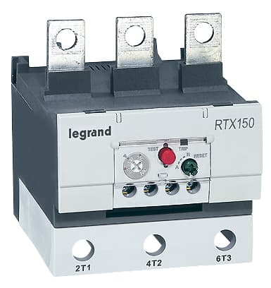 Legrand RTX3 150 Тепловое реле с дифференциальной защитой 95-130A для контакторов CTX3 150 416774