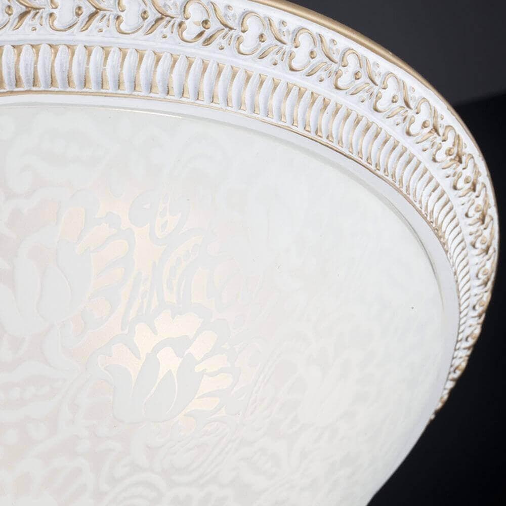 Maytoni Ceiling & Wall Pascal Белый с Золотом Настенно-потолочный светильник 3xE27 40W C908-CL-03-W — миниатюра 8