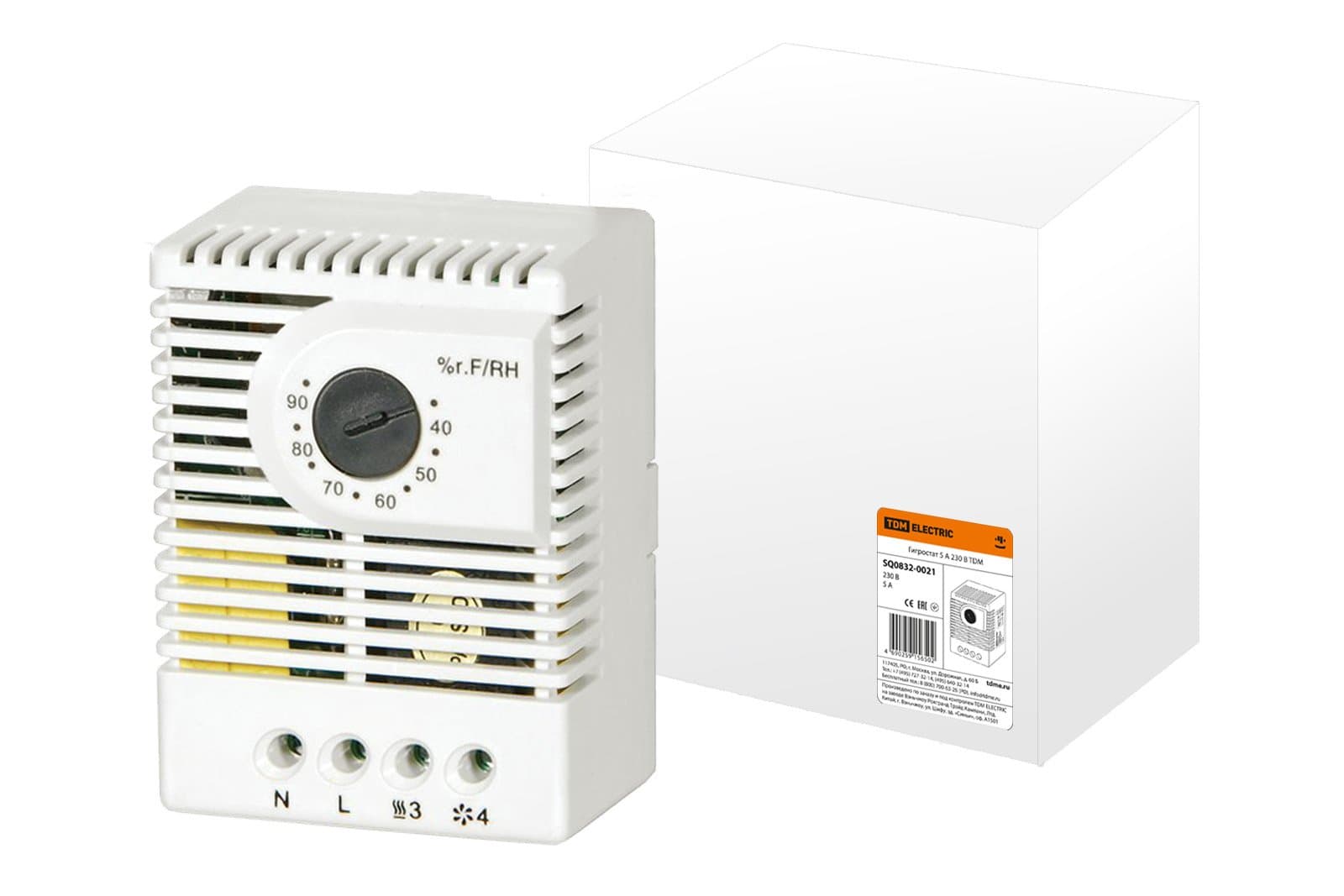 TDM Гигростат 5А 230В SQ0832-0021