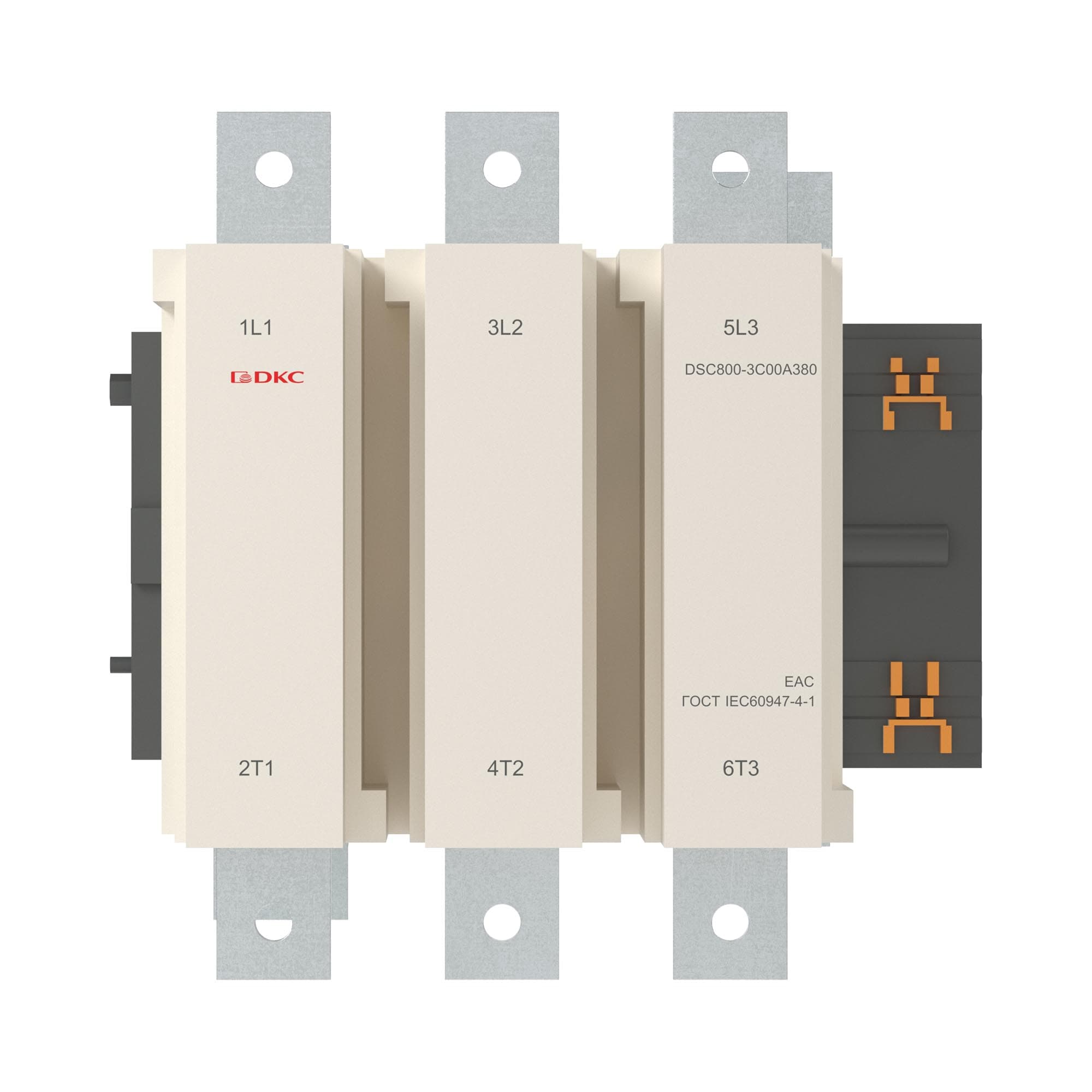DKC Магнитный контактор DSC800-3C00A380 800А 400кВт (AC3) кат 380В AC — миниатюра 2