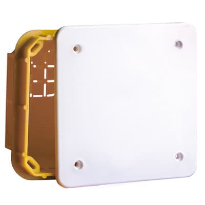 DKC Коробка ответвительная прямоуг. для твердых стен, IP40, 92х92х45мм