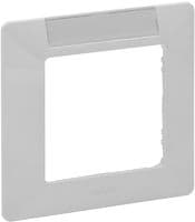 Legrand Etika Алюминий Рамка 1-ая с держателем для маркировки 672556