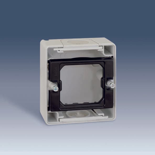 Simon 44 Aqua Серая Коробка 1-ая 4400751-035