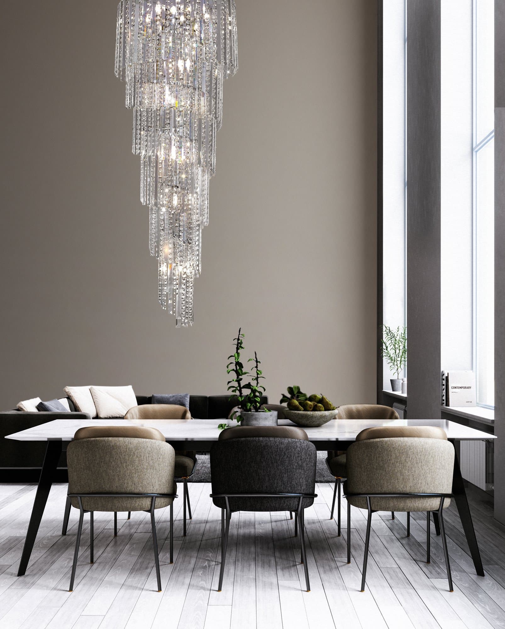 Maytoni Royal Classic Хром Светильник подвесной RC006PL-12CH — миниатюра 3