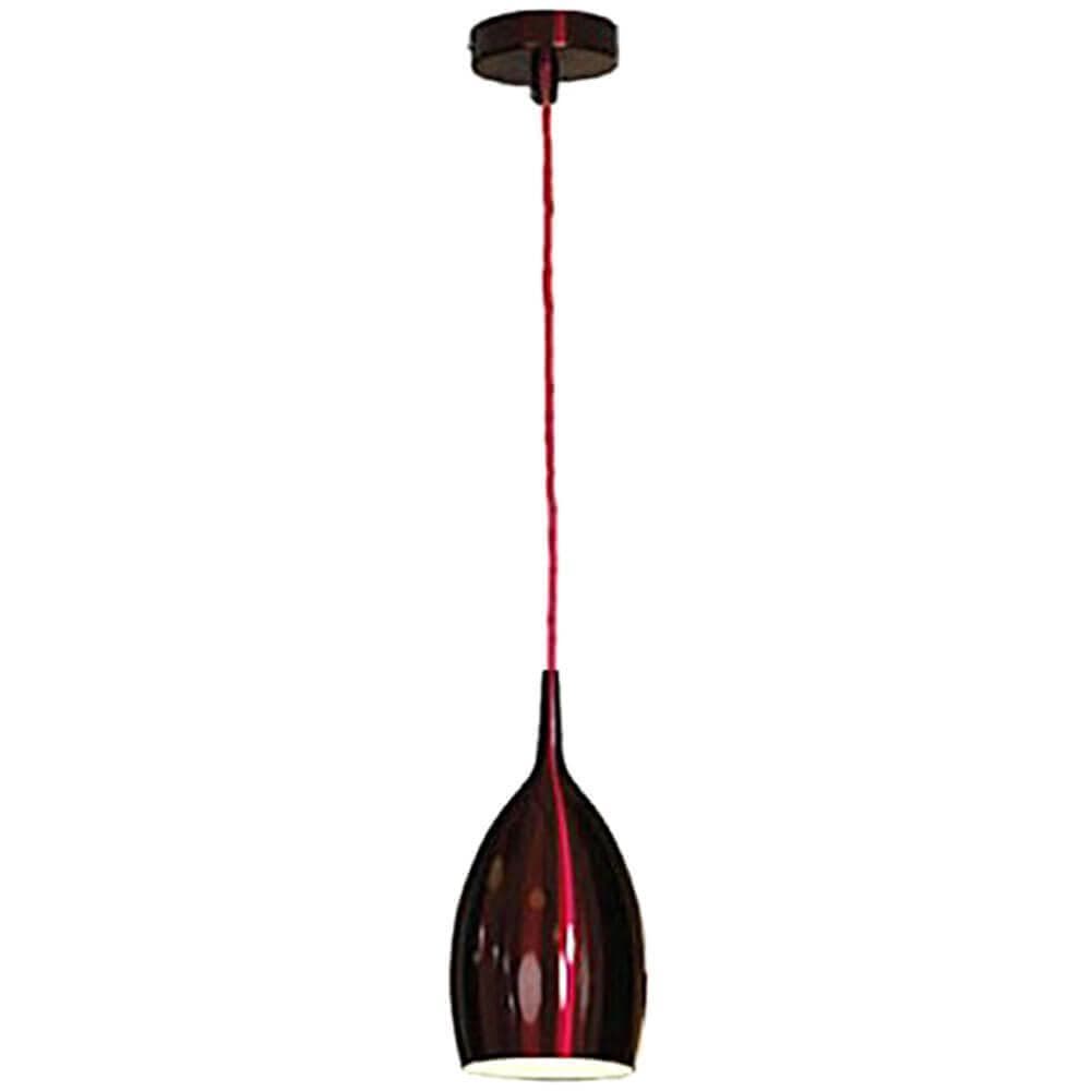 Lussole LOFT Металл Красный /  Металл Подвес E14 40W LSQ-0716-01 — миниатюра 1