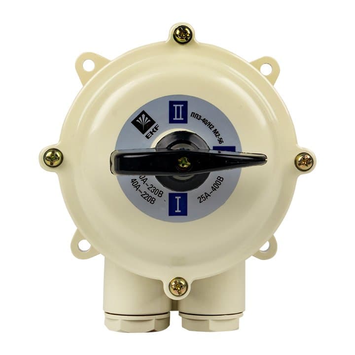 EKF PROxima Пакетный переключатель ПП 3-40/Н2 М2 пл. IP56 — миниатюра 2