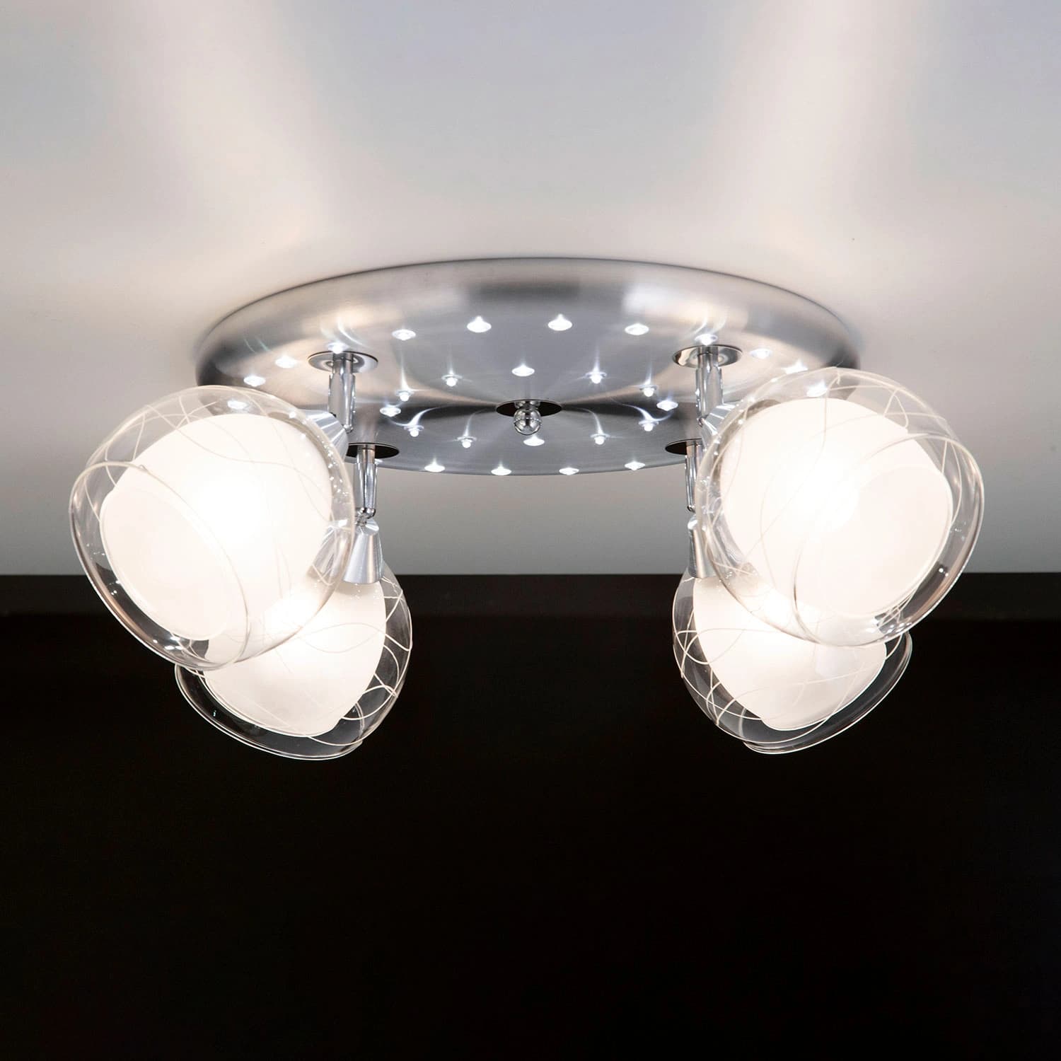 Citilux CL158142 Самба+LED Алюм+Хром Светильник Люстра — миниатюра 5