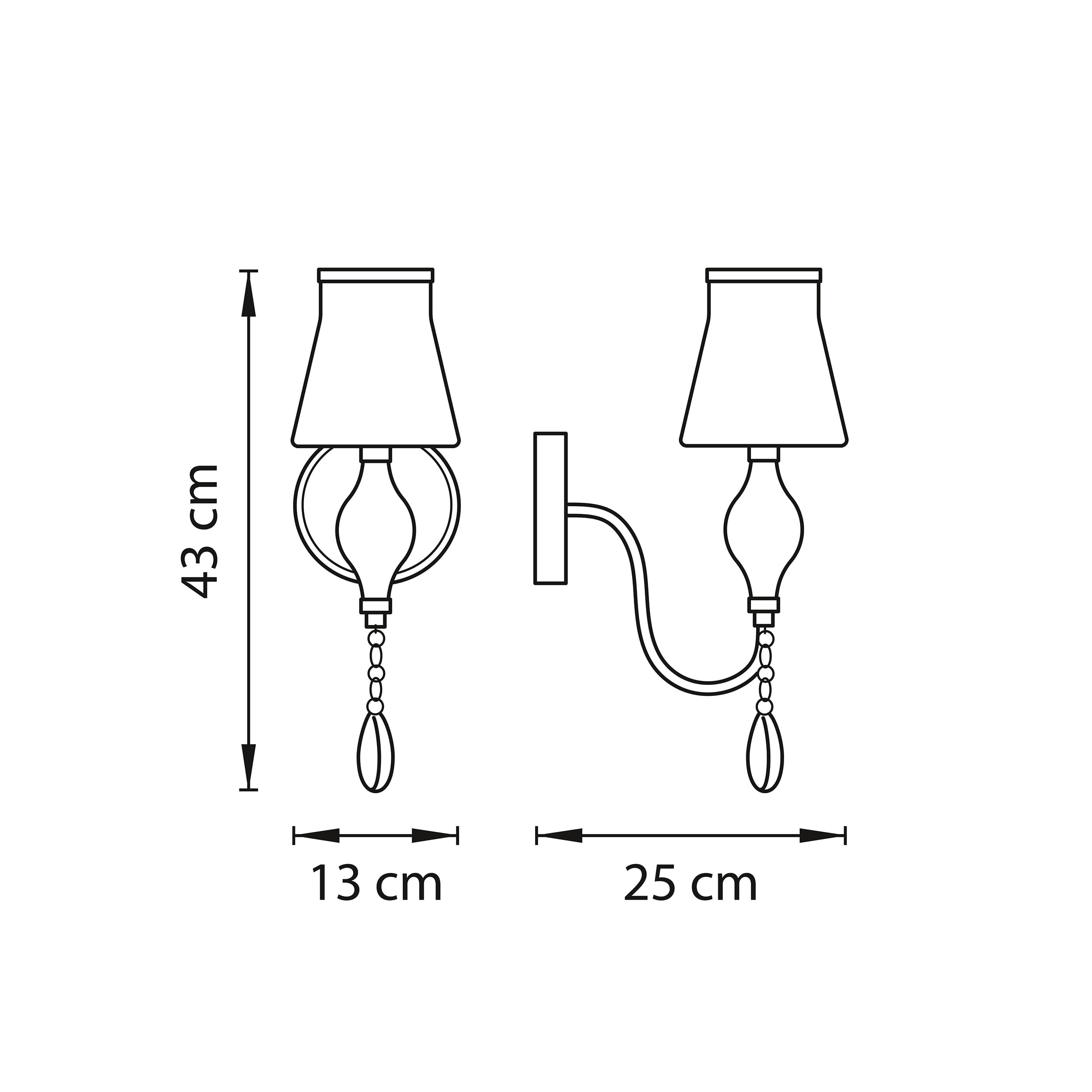 Lightstar Бра Escica Lightstar 806610 — миниатюра 2