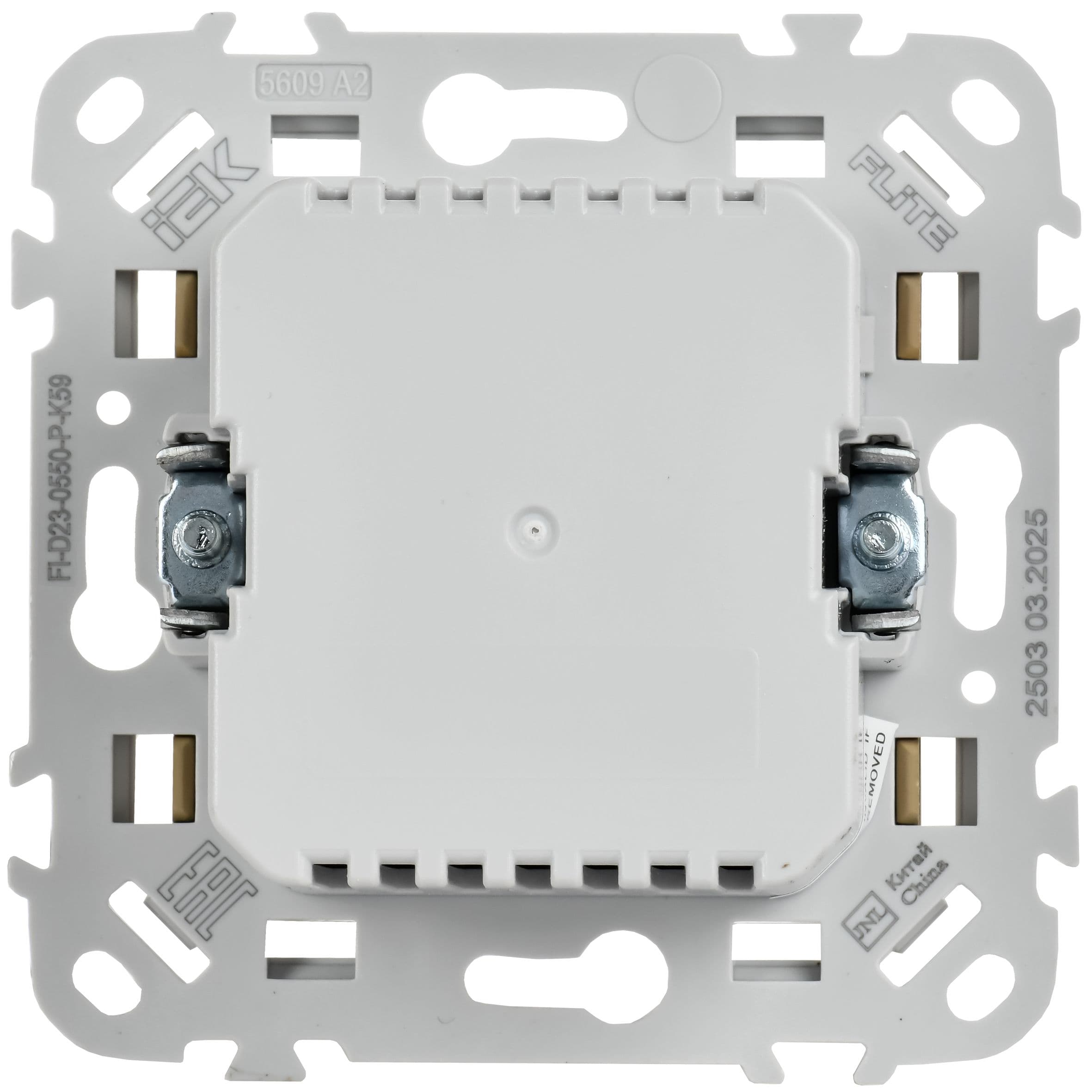 IEK FLITE Хаки Светорегулятор проходной TRIAC 550Вт — миниатюра 3