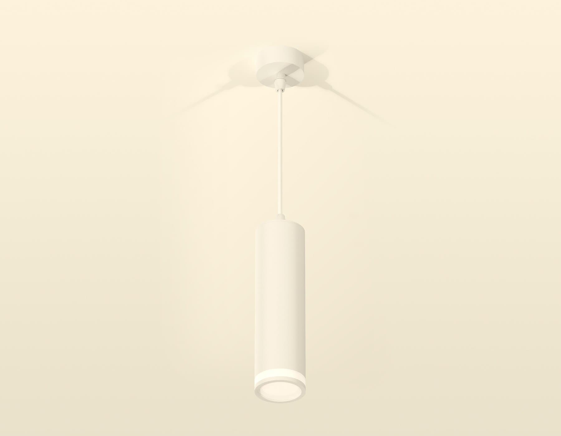 Ambrella Комплект подвесного светильника с акрилом XP6355001 SWH/FR белый песок/белый матовый MR16 GU5.3 (A2301, C6355, N6220) — миниатюра 2