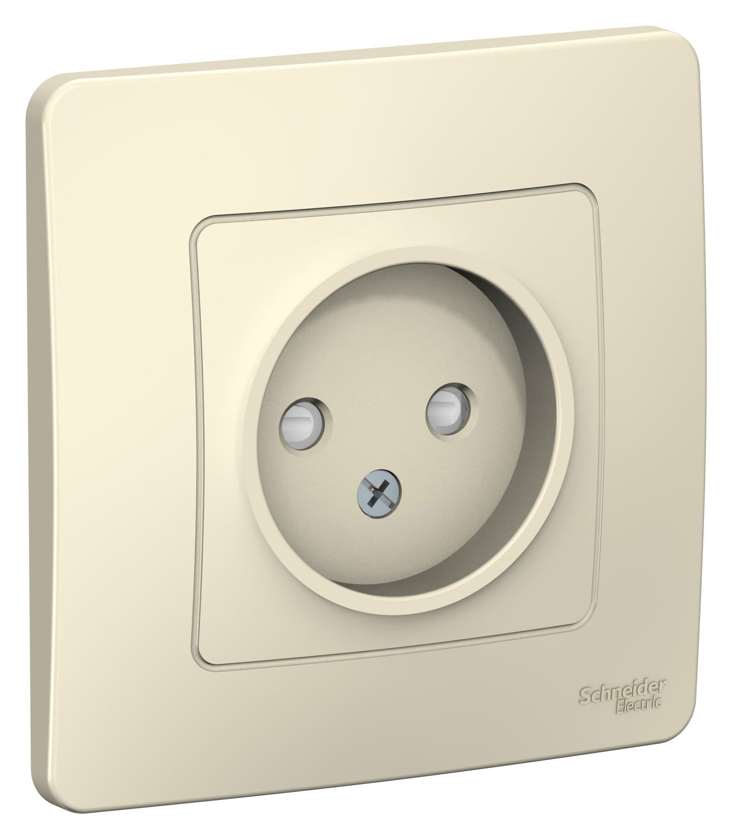 Systeme Electric Blanca внутр Молочная Розетка б/з со шторками, 16А, 250В — миниатюра 2