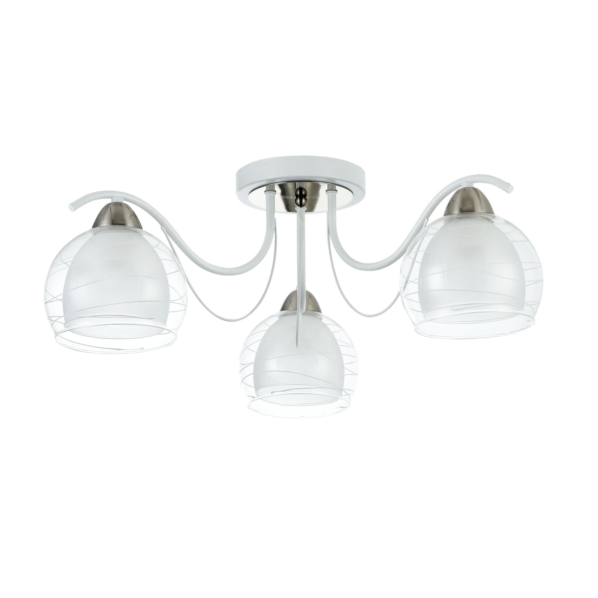 Freya Modern Nikki Белый Потолочный светильник E14 60W FR5052-CL-03-W — миниатюра 5
