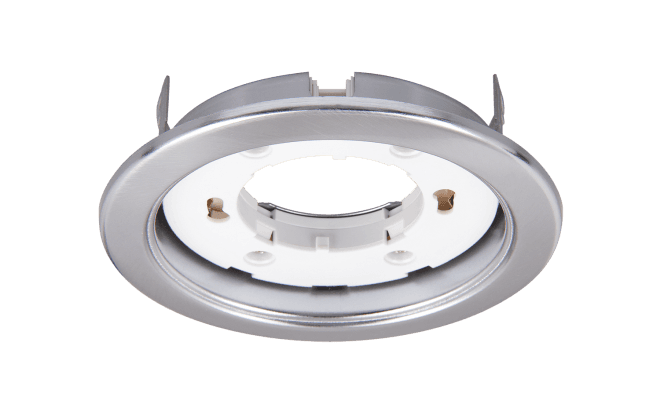 Jazzway Светильник GX53-GX73 PGX53 10639. 7 никель глянцевый 106*39мм .1016805