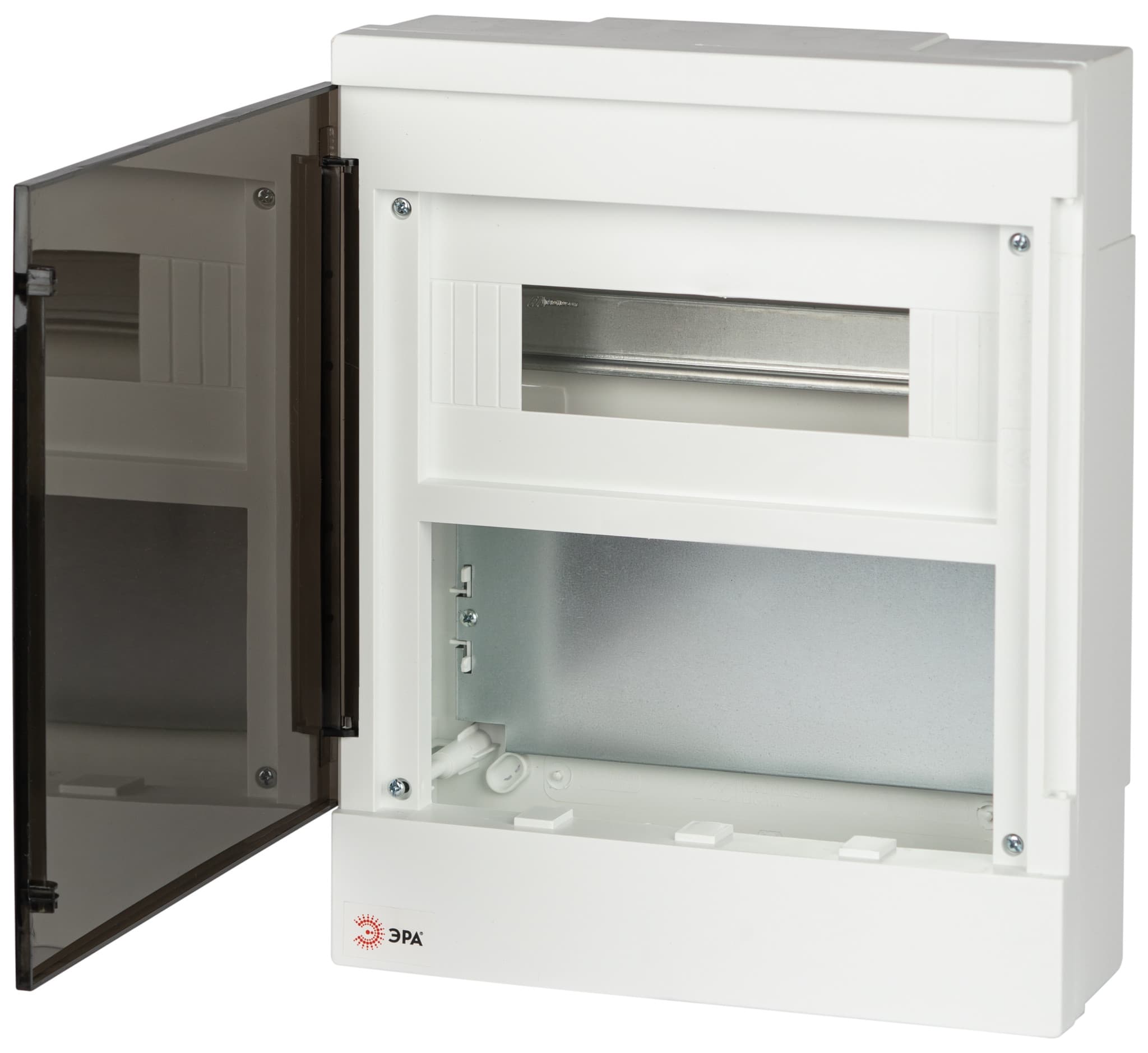 ЭРА Щит распределительный со слаботочным отсеком MultiBox bs-12s навесной пластиковый 12 модулей IP41