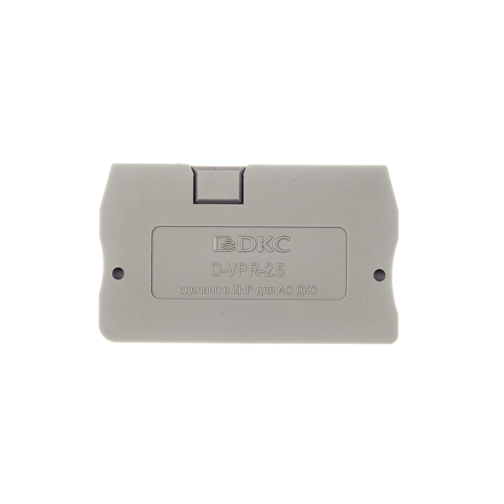 DKC Nuputuk Изолятор торцевой для клемм VPR-2.5