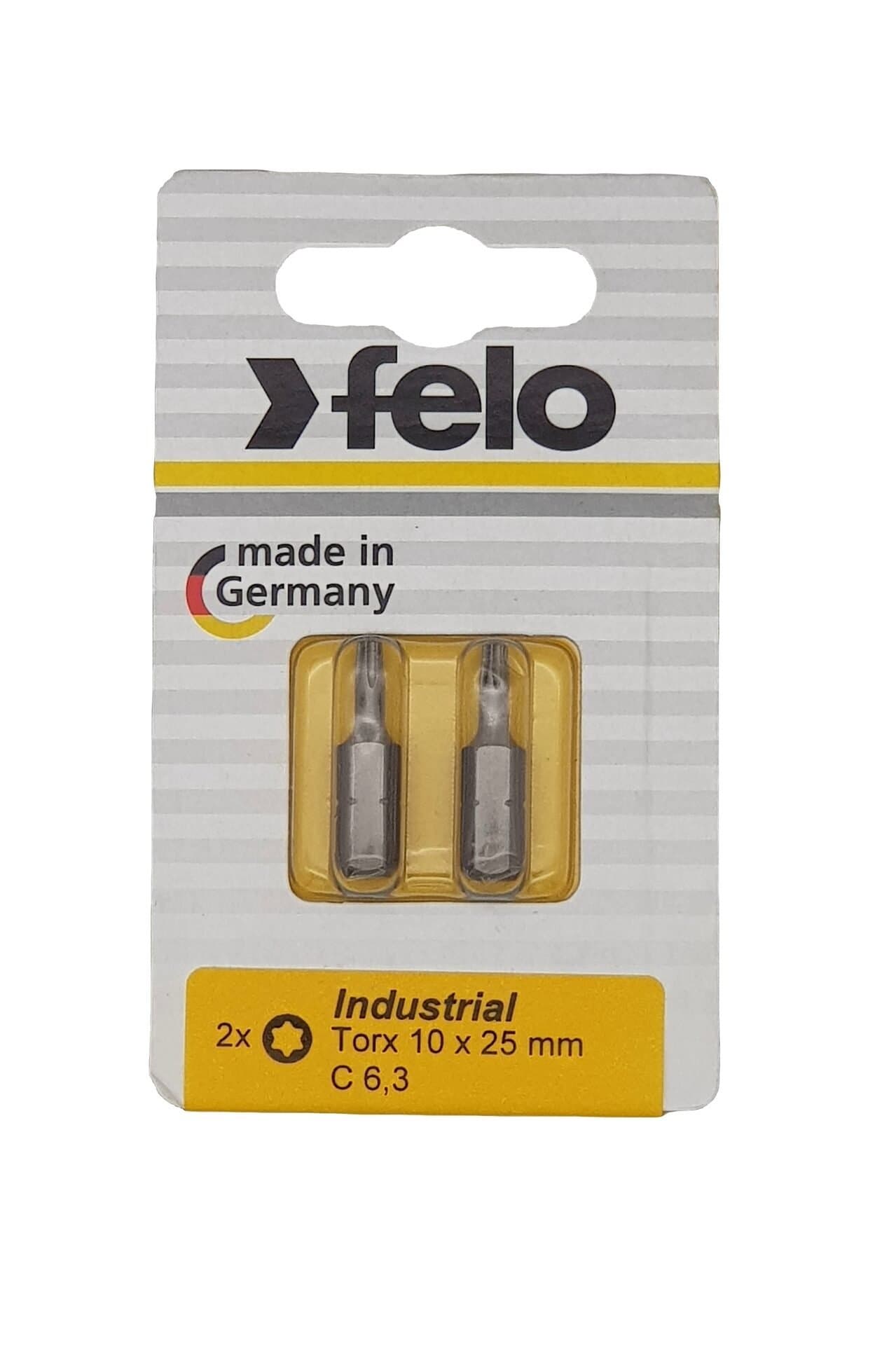 Felo Бита Torx 10X25, серия Industrial, 2 шт в блистере 02610036 — миниатюра 3