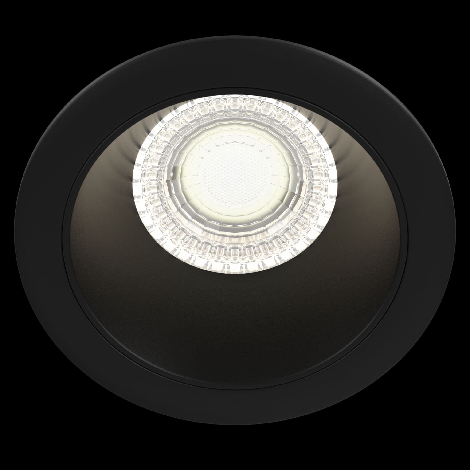 Maytoni Downlight Черный Светильник встраиваемый (Набор) ( DL051-01B+DLA051-03B) DL051-1B — миниатюра 3