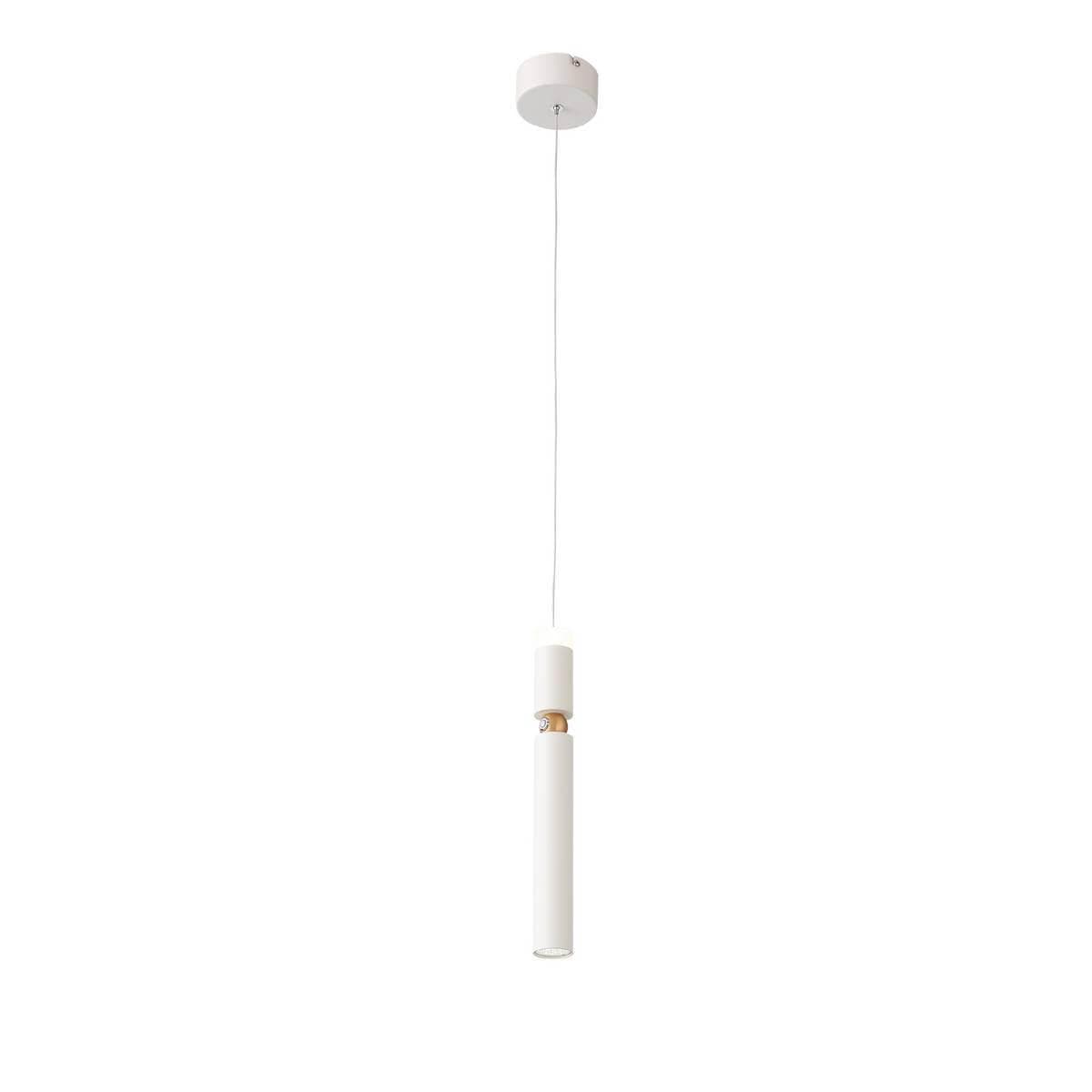 ST Luce SL1592.503.01 Светильник подвесной Белый/Белый LED 1*6W