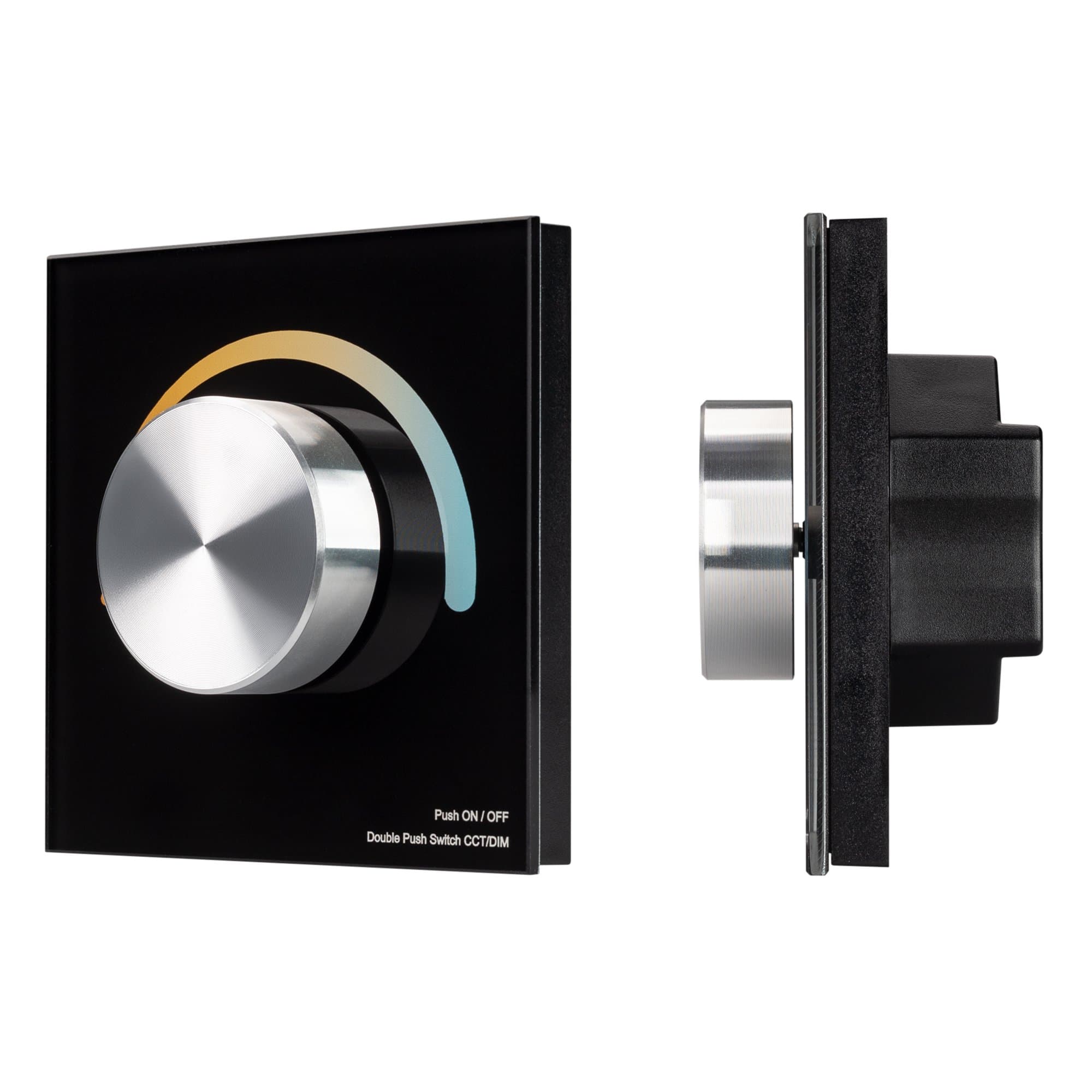 Arlight Панель SMART-P20-MIX-G-IN Black (12-24V, 4x3A, Rotary, 2.4G) (IP20 Пластик, 5 лет) 033762 — миниатюра 4