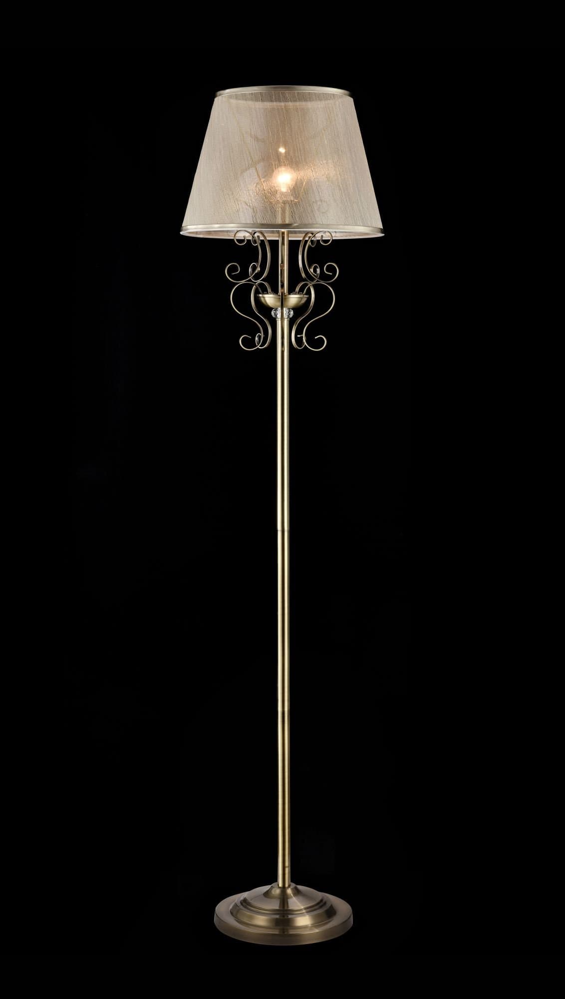 Freya Classic Driana Бронза Антик Торшер E14 40W FR2405-FL-01-BZ — миниатюра 2