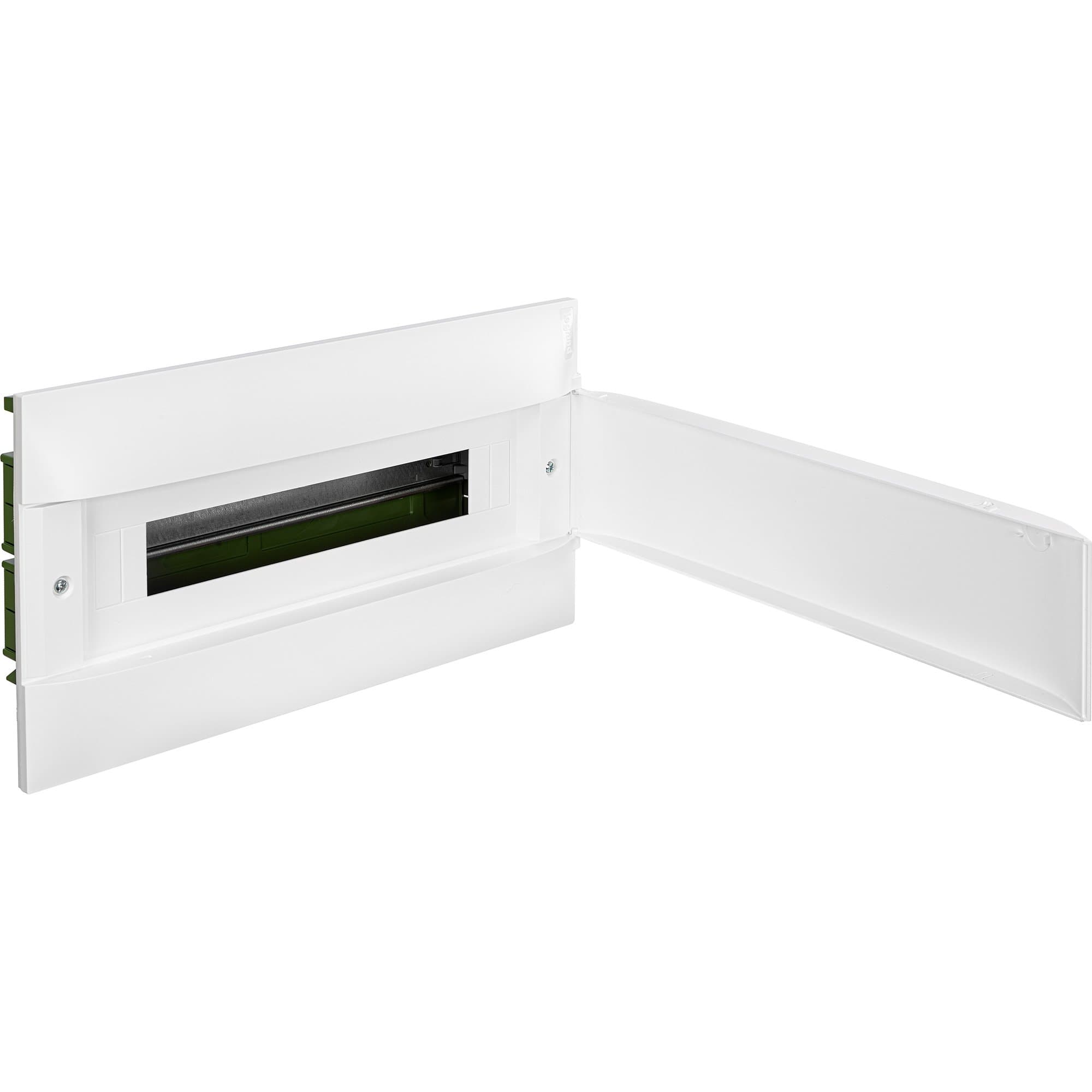 Legrand Practibox S Пластиковый щиток Встраиваемый (в полые стены) 1X18 Белая дверь 137566 — миниатюра 2