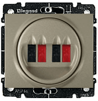 Legrand Galea Life Титан Накладка аудиорозетки 2-ой 771425 — миниатюра 2