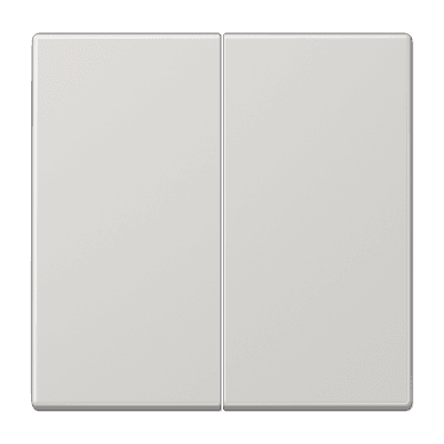 JUNG Клавиша для KNX кнопки, 2 группы дюропласт светло-серый LS102LG