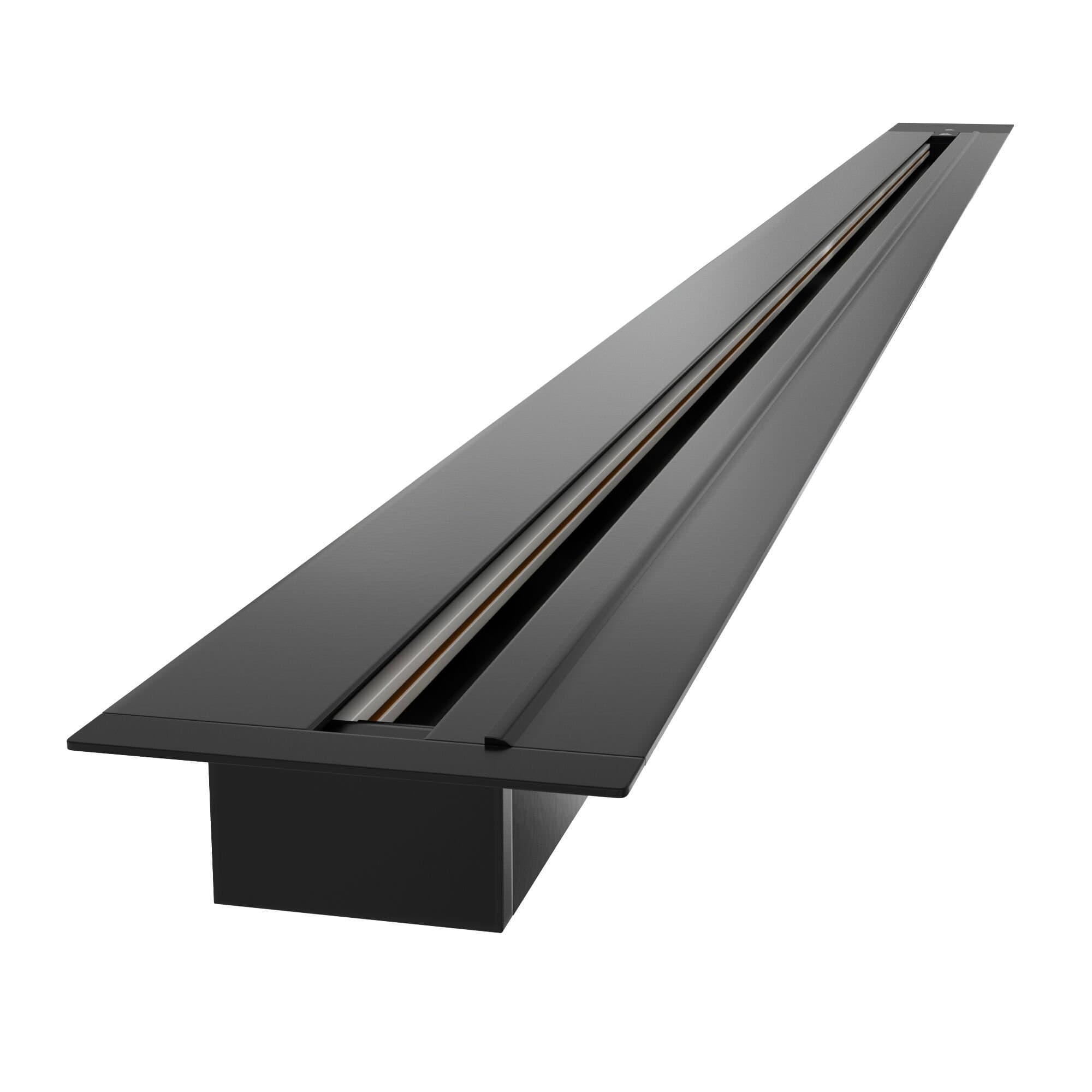 Elektrostandard 85082/00 / Встраиваемый однофазный шинопровод черный (1м.) a057091 — миниатюра 2