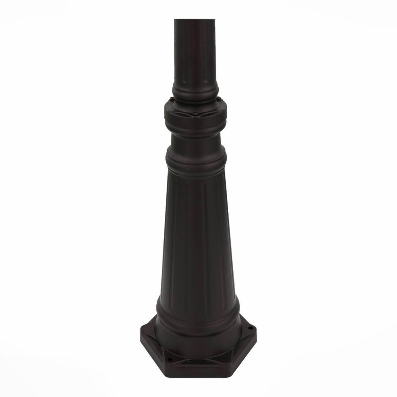 ST LUCE SL080.425.02 Светильник уличный наземный Темный кофе/Прозрачный, Темный кофе E27 2*100W — миниатюра 3