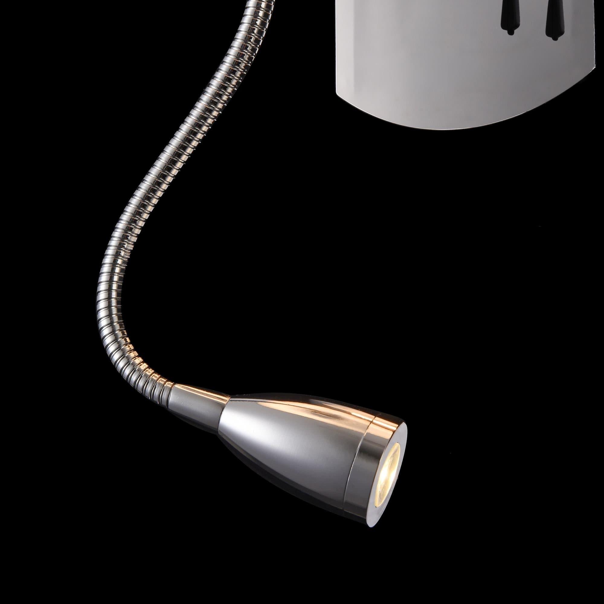 Maytoni Modern Bergamo Хром Бра 1xE27 60W MOD617WL-01CH — миниатюра 7
