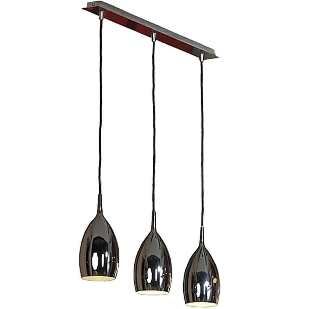 Lussole LOFT Металл Хром /  Металл Подвес E14 40W LSQ-0706-03 — миниатюра 1