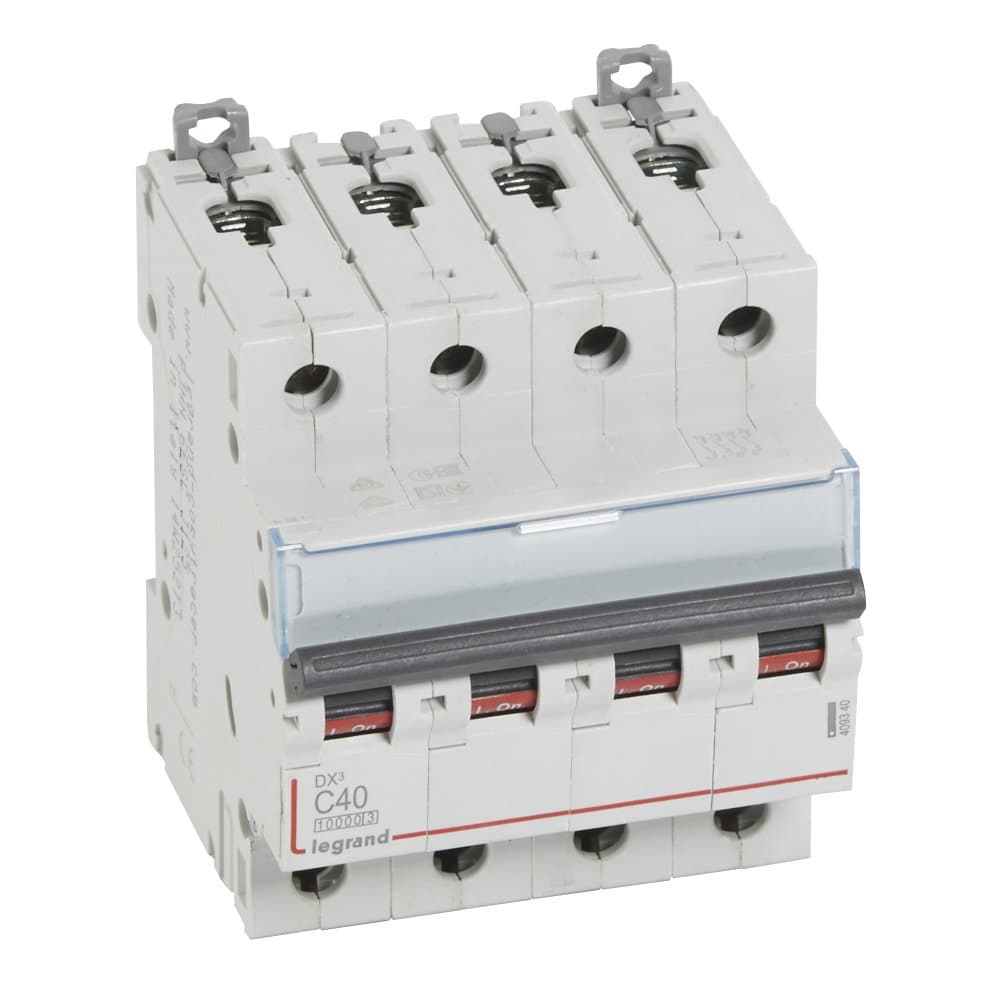 Legrand DX3 Автоматический выключатель 4P 40A (С) 10kA/16kA 409340 — миниатюра 2