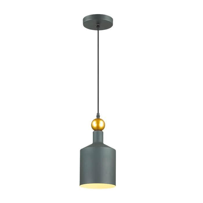 Odeon Light 4085/1 ODL19 387 черный/золотой Подвес Е27 1*40W 220V BOLLI — миниатюра 1