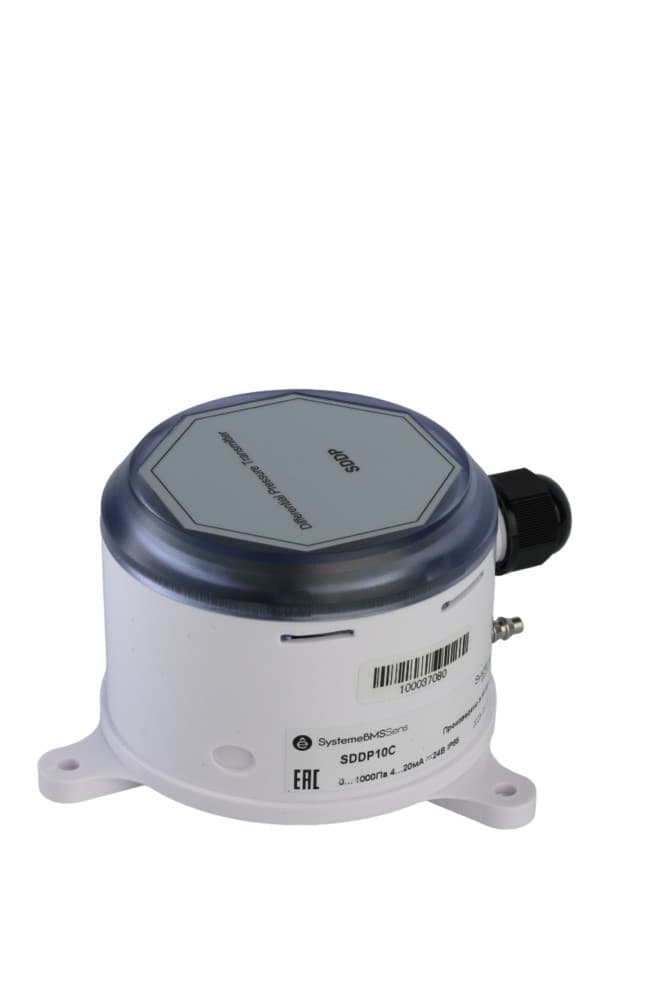Systeme Electric Датчик дифференциального давления канальный, 0…1000Па 4…20мА =12…30В
