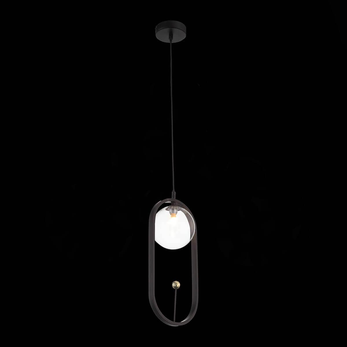 ST Luce SL1201.403.01 Подвес Черный/Прозрачный G9 1*28W — миниатюра 3