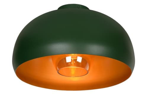 Lucide SHARAN Светильник потолочный Ø 38 cm 1xE27 IP21 Green 30186/38/33